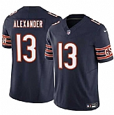 Men & Women & Youth Chicago Bears #13 Maurice Alexander Navy 2025 F.U.S.E. Vapor Untouchable Limited Stitched Jersey,baseball caps,new era cap wholesale,wholesale hats